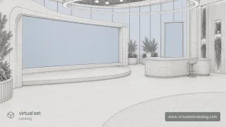 Atmos — Wireframe-style visualization