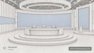Bulletin — Wireframe-style visualization