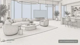 Solis — Wireframe-style visualization